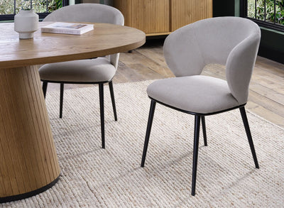Luca Upholstered Dining Chair (Pair)