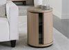 Velda Round Lamp Table