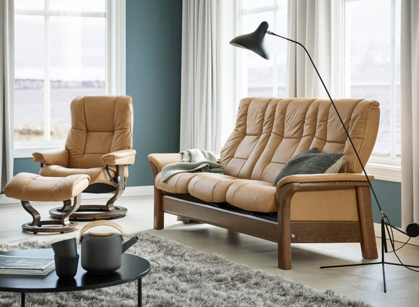 Stressless Windsor 2 Seater Leather Sofa