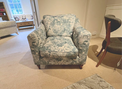 Battersea 4 Seater Sofa, Chair and Footstool