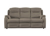 Parker Knoll Boston Leather 3 Seater Recliner Sofa with Heated Seats