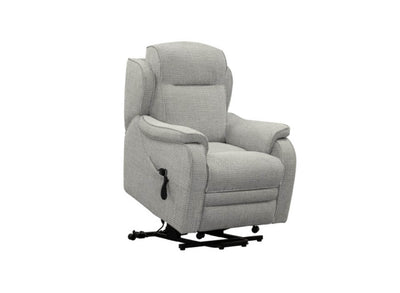 Parker Knoll Boston Fabric Rise and Recliner Armchair with Heated Seats