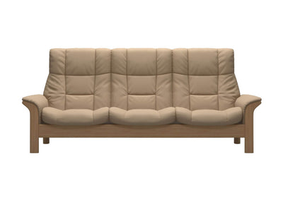 Stressless Buckingham Leather 3 Seater Sofa
