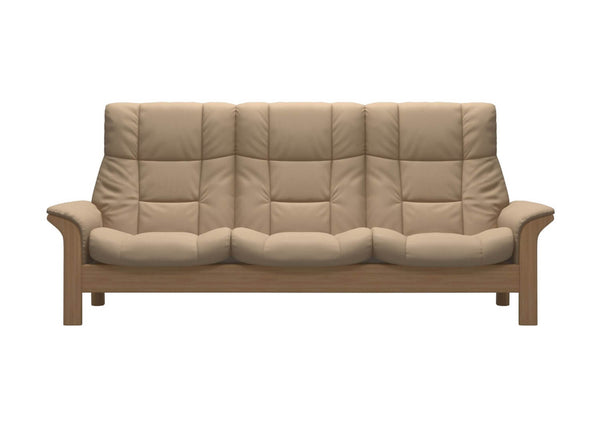 Stressless Buckingham Leather 3 Seater Sofa