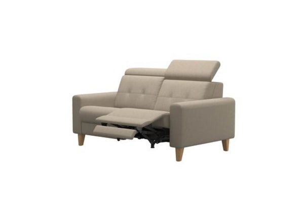 Stressless Anna Fabric Power Recliner 2 Seater Sofa