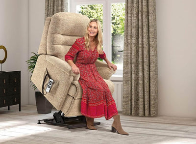 Sherborne Beaumont Fabric 2 Motor Lift and Rise Recliner