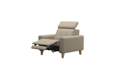 Stressless Anna Fabric Powered Recliner