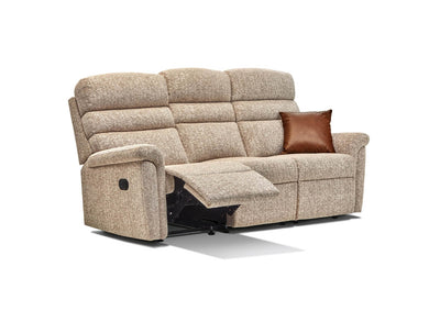 Sherborne Comfi-sit Fabric Power Recliner 3 Seater Sofa