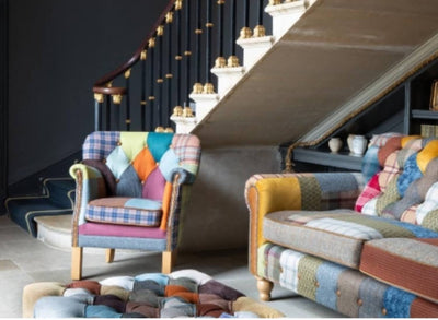 Glenmore Patchwork Buttoned Chair