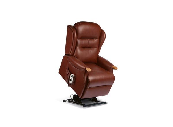 Sherborne Newbury Knuckle Leather 1 Motor Lift and Rise Recliner