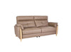 Ercol Mondello Leather Power Recliner Large Sofa