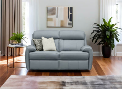 G Plan Hardy Leather Power Recliner 2 Seater Sofa