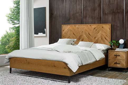 Chevron Bed Frame Ward Brothers