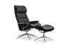 Stressless London Leather Chair & Stool Stressless