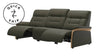 Quick Ship Stressless Mary 3 Seater Dual Power Sofa Stressless