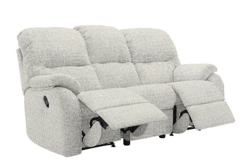 G Plan Mistral 3 Seater Reclining Fabric Sofa G Plan