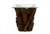 Woodland Square Lamp Table Ward Brothers
