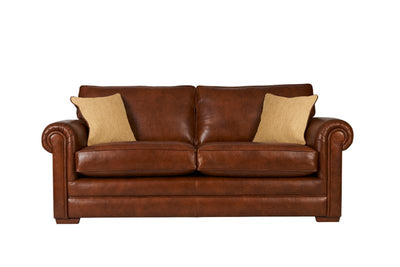 Parker Knoll Canterbury Large 2 Seater Leather Sofa Parker Knoll