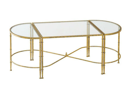 Andria Glass Coffee Table Ward Brothers