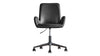 Faraday Swivel Chair Charcoal Leather Ward Brothers