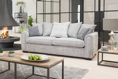 Manhattan 3 Seater Fabric Sofa Ward Brothers