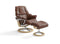 Stressless Signature Reno Leather Chair & Stool Stressless