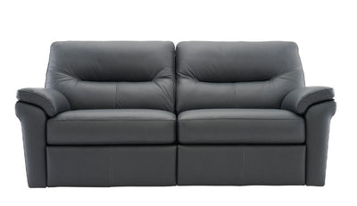 G Plan Seattle 3 Seater Leather Sofa G Plan