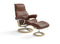 Stressless Signature View Leather Chair & Stool Stressless