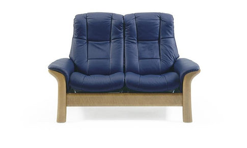 Stressless 2 seater shop leather sofa